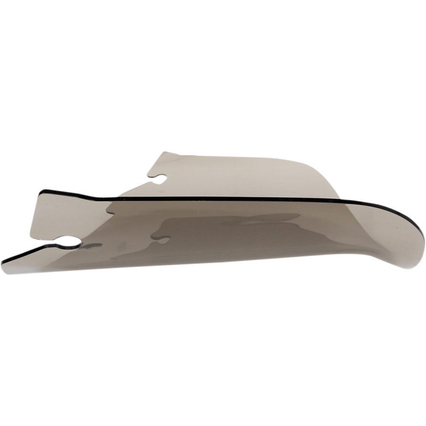 Wind Vest 10" Light Smoke Flip Design Windshield for Harley Batwing FLH/T 14-23