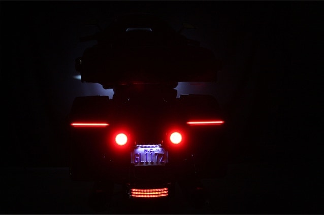 Custom Dynamics BAGZ Low Profile Lens LED Saddle Bag Lights 14-23 FLH/T