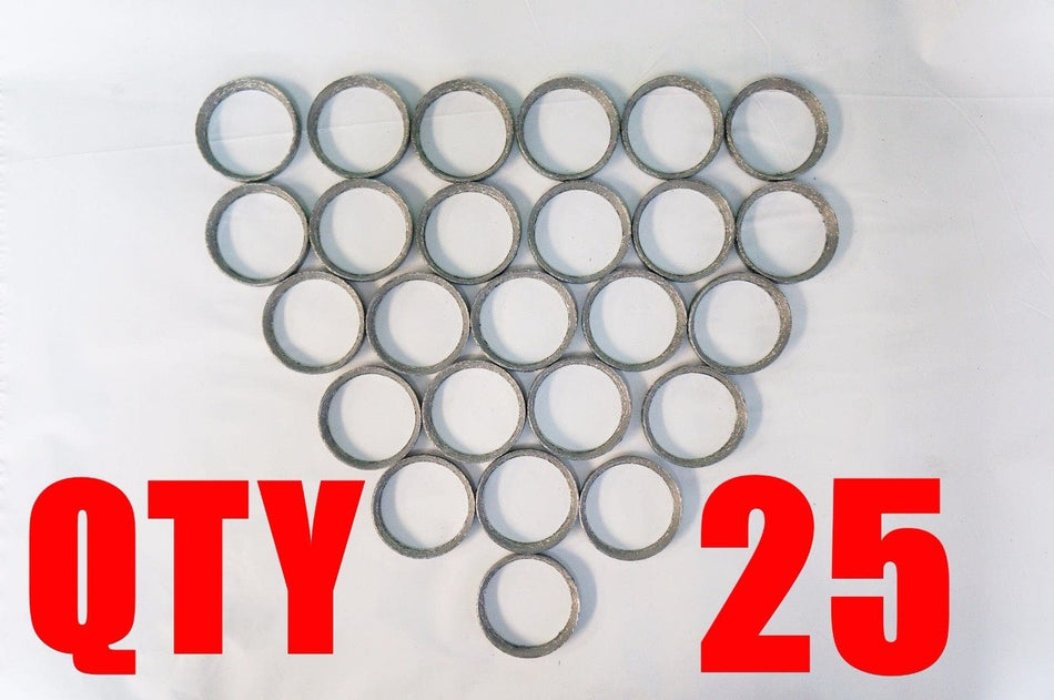 Lot of 25 Tapered Exhaust Crush Gaskets Seals Harley Twin Cam Evo XL 65324-83A