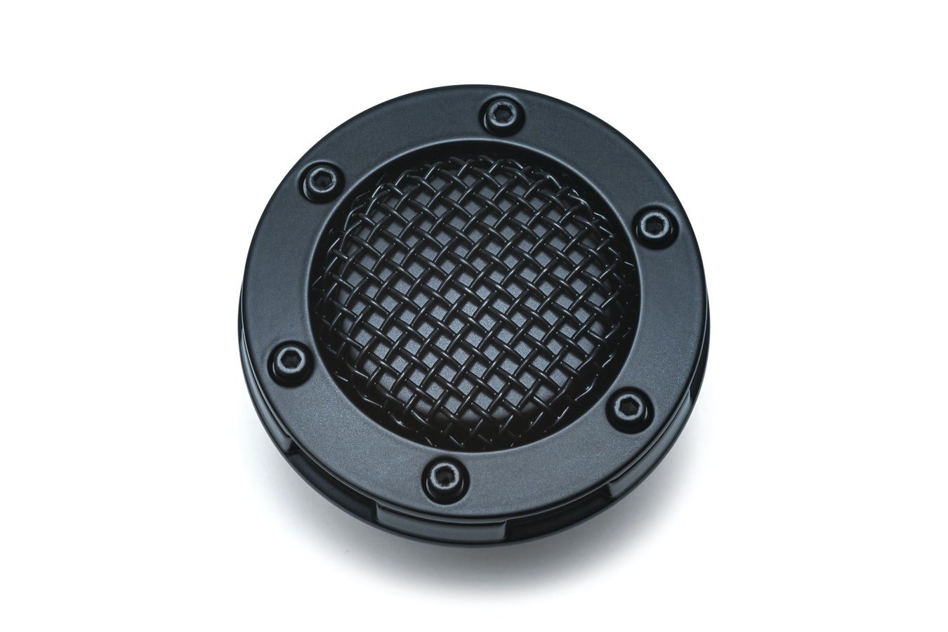 Kuryakyn Black Mesh Gas Fuel Cap for Harley FLHR Softail Dyna XL FXR '82-'17