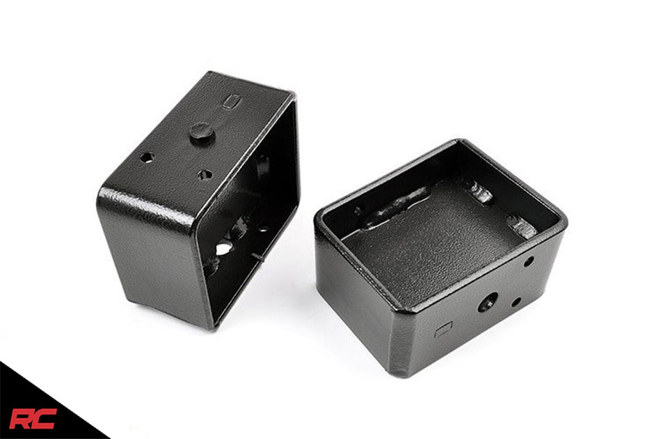 Rough Country 6593 Steel 4" Lift Blocks Rear Chevy GMC Ford Dodge Nissan Toyota