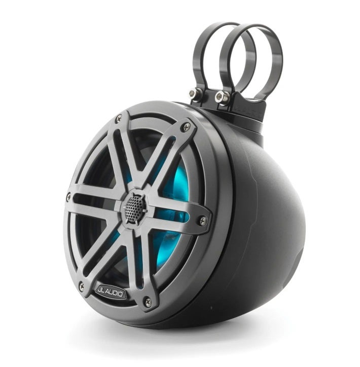 JL Audio 6.5-Inch Enclosed Coaxial System W/RGB LED Matte Black Sport Grille