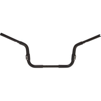 Arlen Ness 520-018 Black Low-Pro Adjustable 12" Bar Harley Batwing 99-20