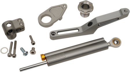 Ohlins 63 mm Steering Damper Kit for 2013-2026 Kawasaki Ninja ZX-6R - Chrome