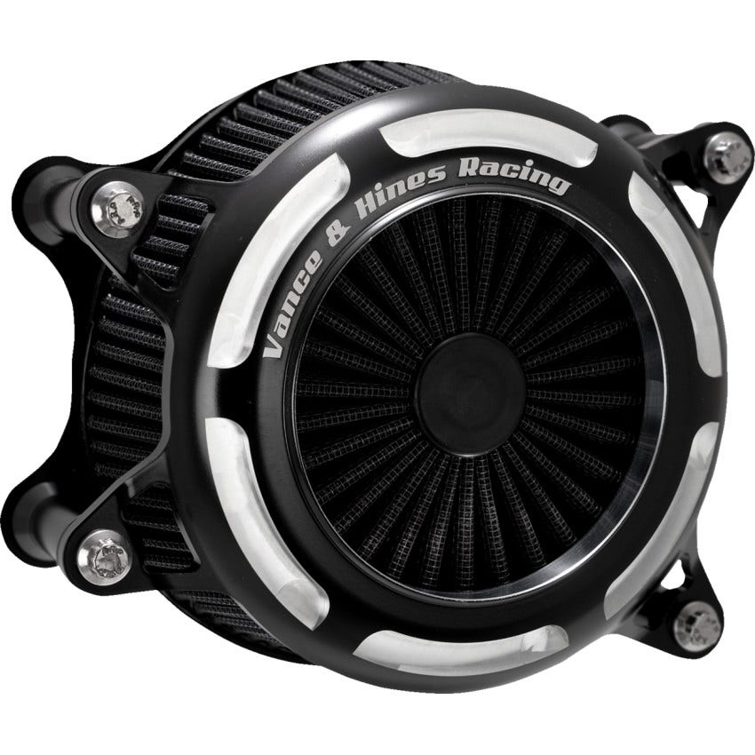 Vance & Hines V02 Onyx Air Intake Kit for Harley