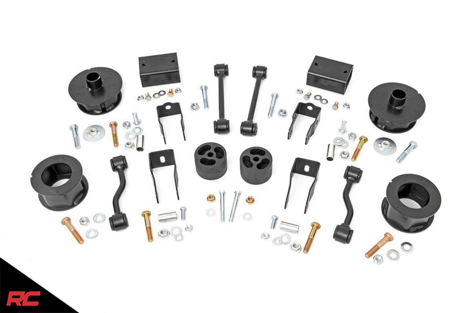 Rough Country 67700 2.5" Suspension Lift Kit for 2018-Up Jeep Wrangler JL 4WD