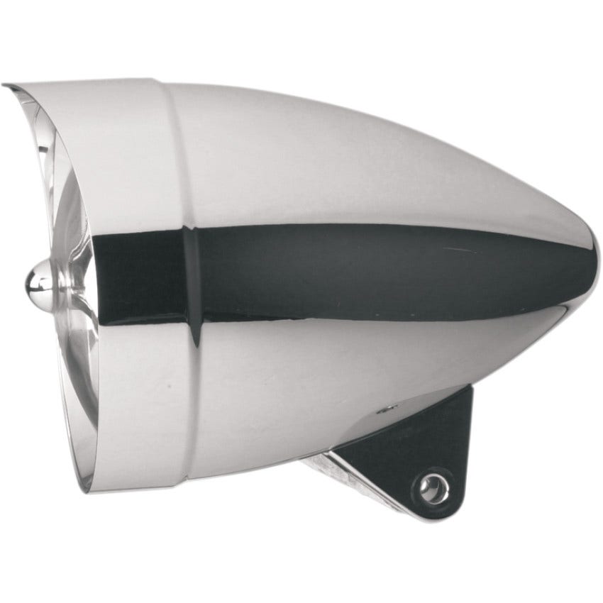 Headwinds 5-3/4" Vampire Rocket Chrome Headlight Housing for Harley 80-16 FX/XL