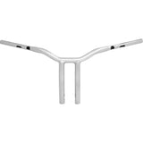 LA Choppers 1-1/4" One-Piece Pullback Kage Fighter T-Bars Harley