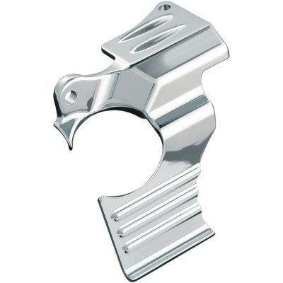 Kuryakyn 8264 Chrome Oil Filler Spout Cover (ea) Harley FLH/T 93-06