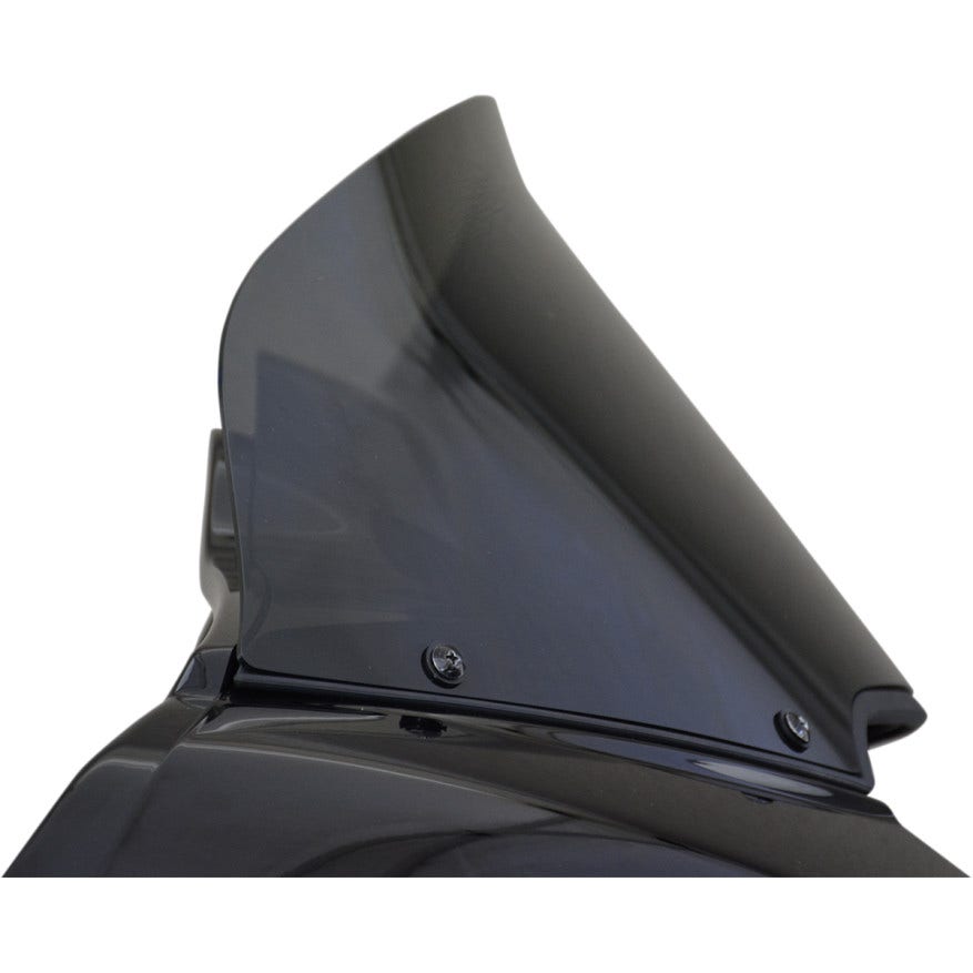 Wind Vest 10" Dark Smoke Flip Design Windshield Harley Road Glide FLTRX 15-23
