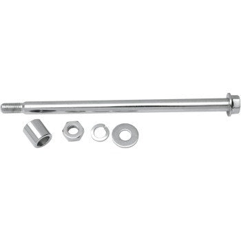 Drag Specialties Chrome Rear Axle Belt Drive Kit Harley Big Twin 4 Speed 80-86