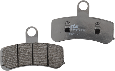SBS Street Carbon Tech Organic Brake Pads for 1972-2025 Harley-Davidson Touring / Softail / Dyna / FXR / Sportster / V-Rod / FX Super Glide