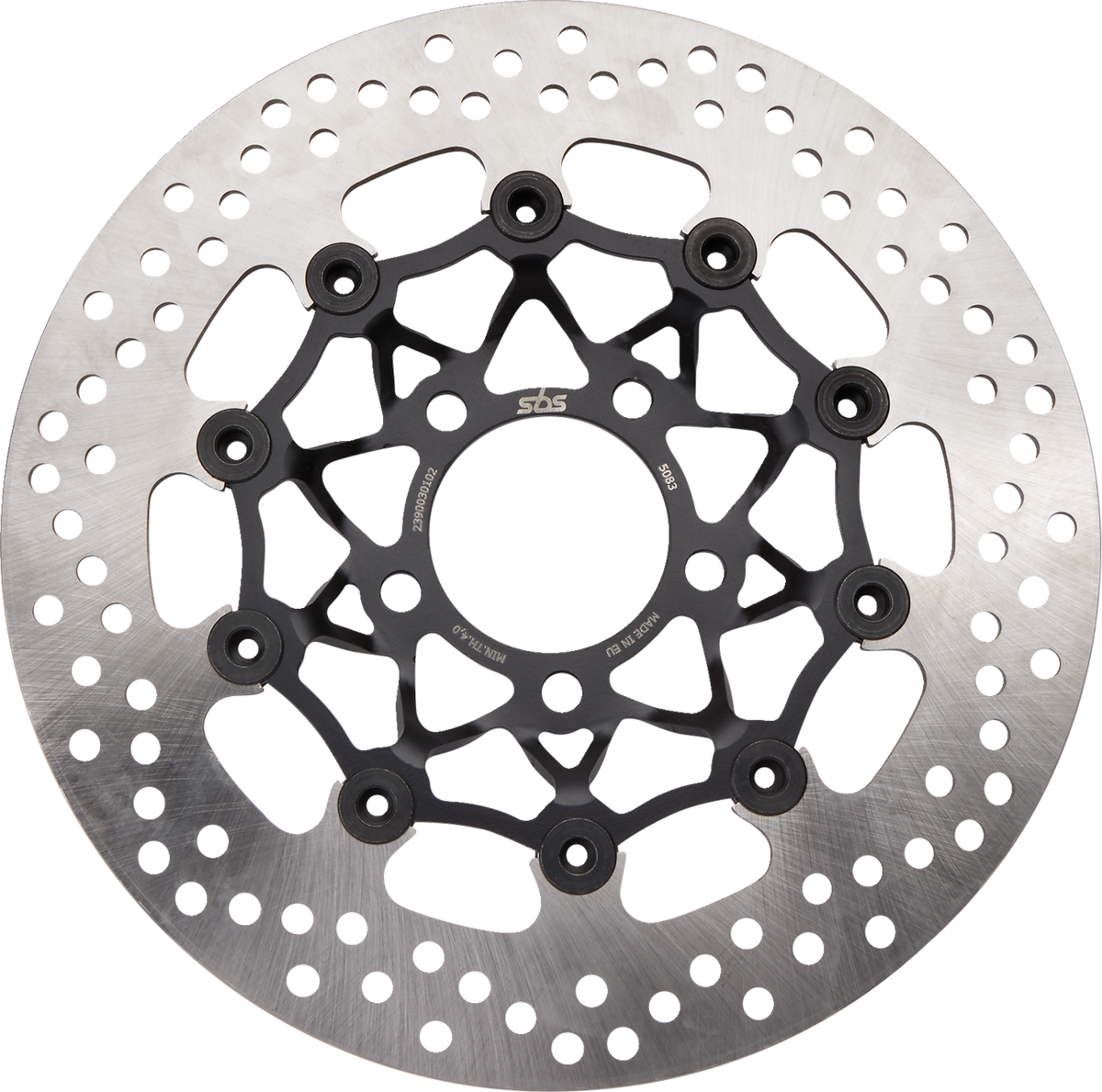 SBS Floating Performance Brake Rotors for Select 1984-2024 Kawasaki, Suzuki, Victory & Yamaha Models