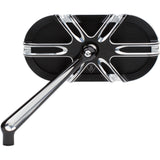 Arlen Ness Caged Series Deep Cut Forged Mirror Harley Universal