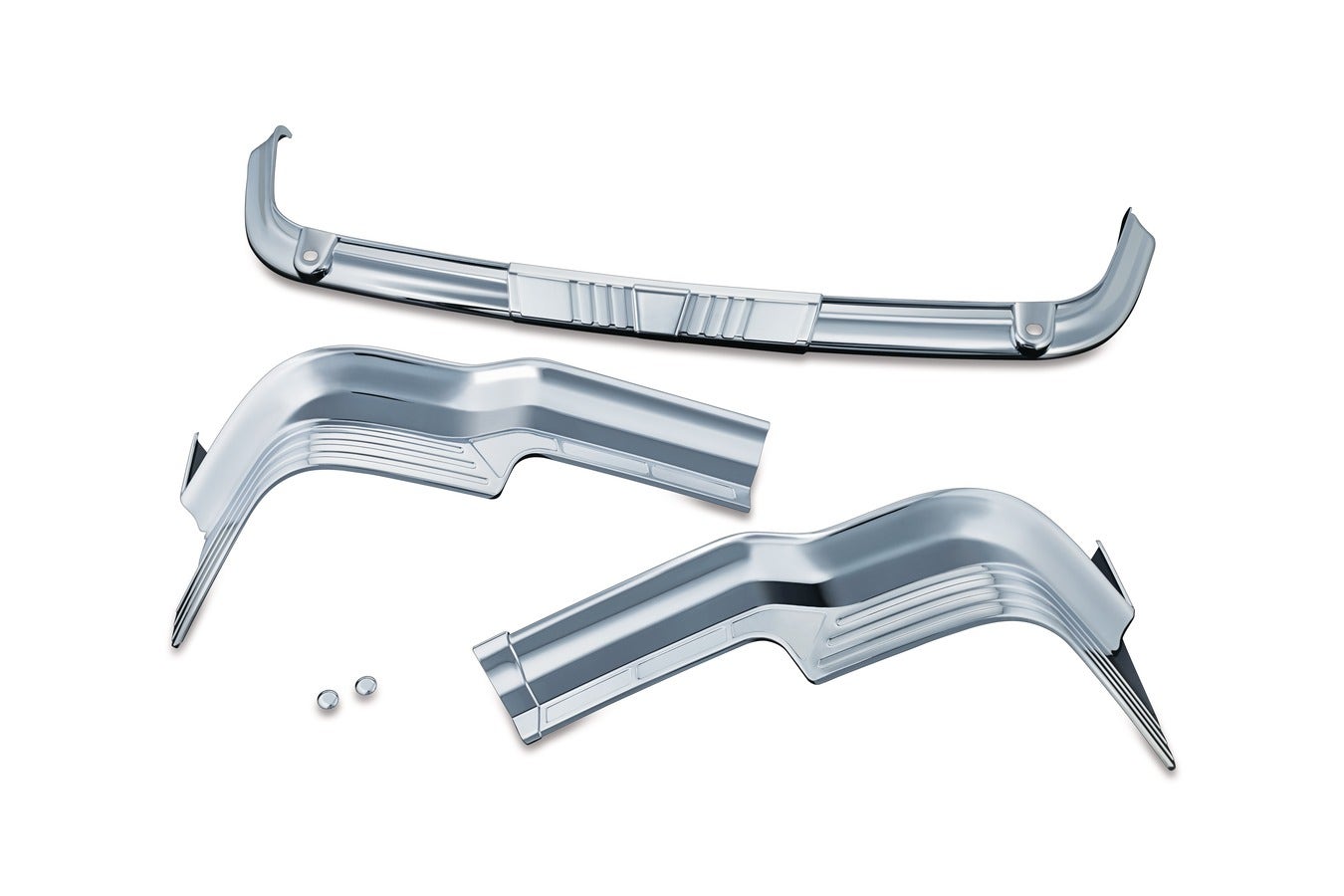 Kuryakyn Chrome Tri-Line Accent for Rear Harley Touring King Tour Pak 14-17 | 6910