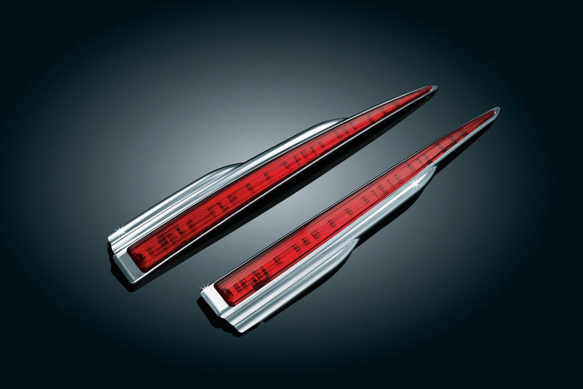Kuryakyn Chrome Red LED Rear Light Bar for Harley Trikes Tri Glide 09-15 | 6976