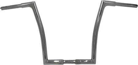 FBI Fat Baggers 1-1/4" EZ Flat Top Handlebars for FLTR '23-'25 / FLHR '18-'25 - Chrome / 14"