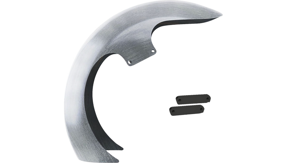 Paul Yaffe DEI Front Fender for 23" Wheels W/Black Adap 4 Harley 14-23 FLH