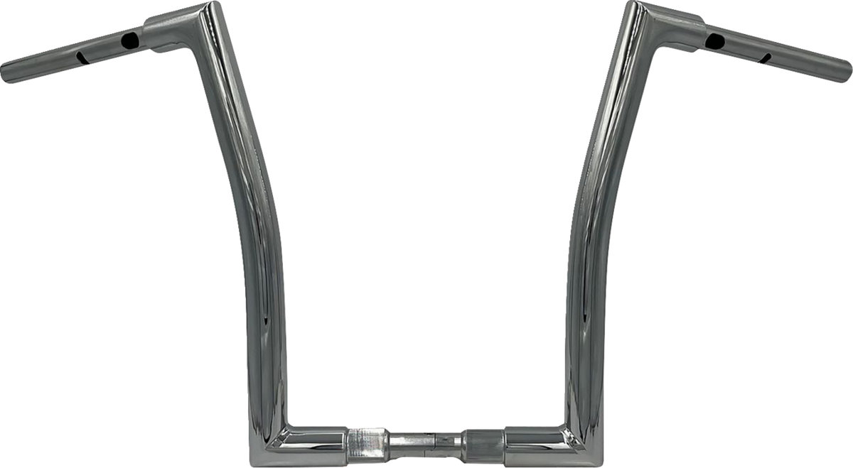 FBI Fat Baggers 1-1/2" EZ Flat Top Handlebars for 24-25 FLTRX, 23-25 FLTRXSE - Chrome / 16"