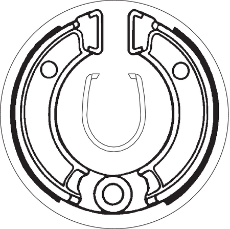 SBS Off-Road Brake Shoes for Select 1973-2024 Models