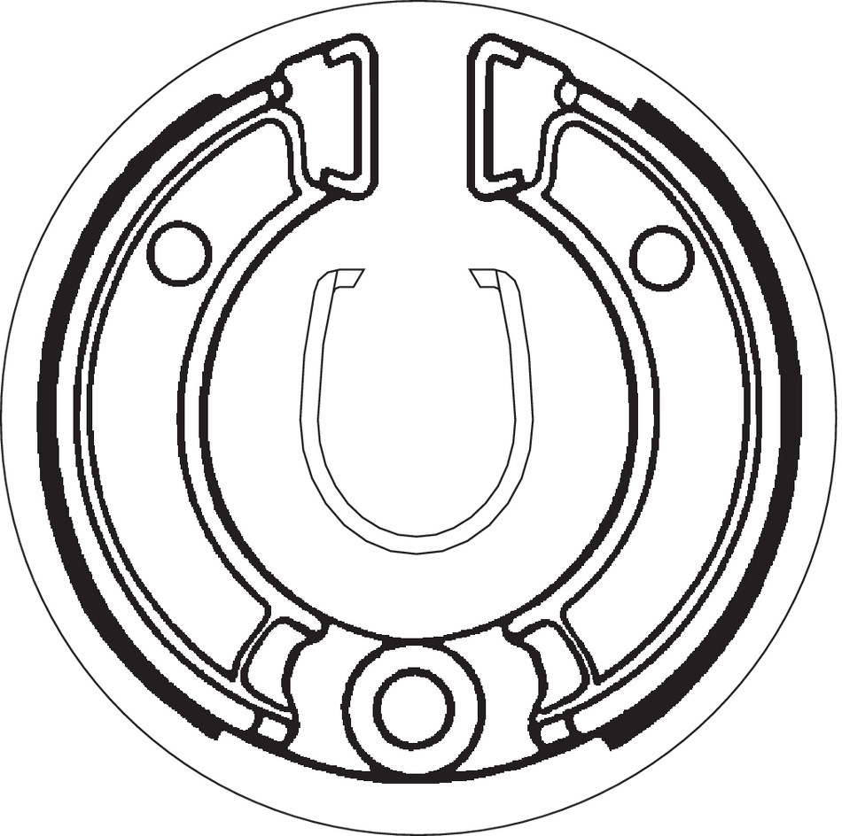 SBS Off-Road Brake Shoes for Select 1973-2024 Models
