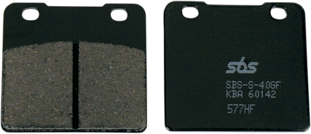 SBS 577HF Street Ceramic Organic Front/Rear Brake Pads