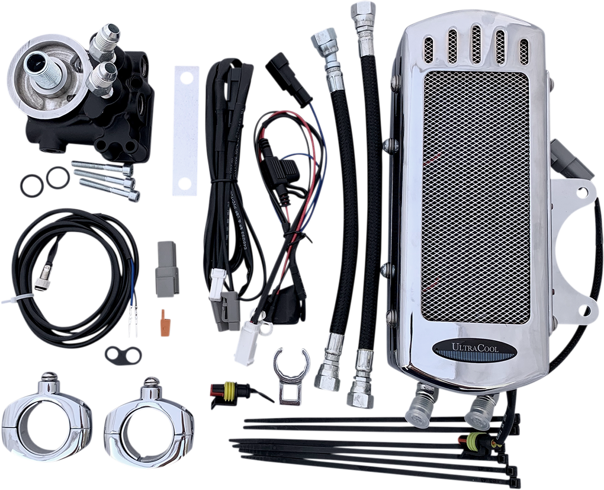 UltraCool IN-1 Oil Cooler Kit for 2014-2025 Indian Chief, Chieftain, Roadmaster, Springfield & Vintage