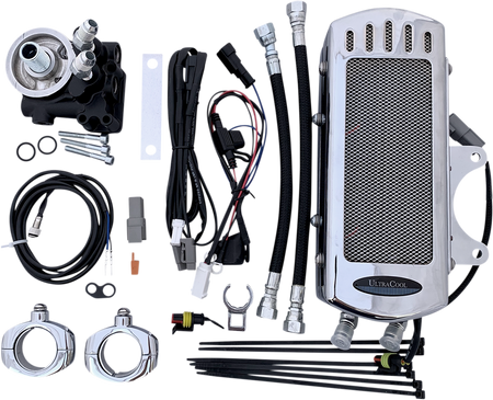 UltraCool IN-1 Oil Cooler Kit for 2014-2025 Indian Chief, Chieftain, Roadmaster, Springfield & Vintage