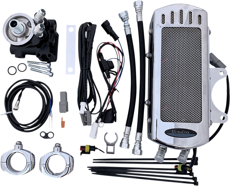 UltraCool IN-1 Oil Cooler Kit for 2014-2025 Indian Chief, Chieftain, Roadmaster, Springfield & Vintage