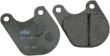 SBS Street Carbon Tech Organic Brake Pads for 1972-2025 Harley-Davidson Touring / Softail / Dyna / FXR / Sportster / V-Rod / FX Super Glide