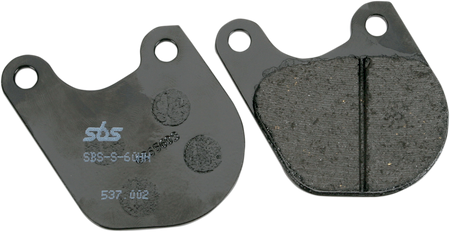 SBS Street Carbon Tech Organic Brake Pads for 1972-2025 Harley-Davidson Touring / Softail / Dyna / FXR / Sportster / V-Rod / FX Super Glide