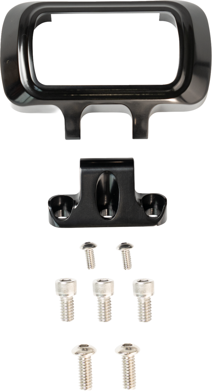 Kodlin Digital Gauge Bezel Kit for Ascent Pro Riser - 2018-2024 Harley-Davidson Softail - Gloss Black