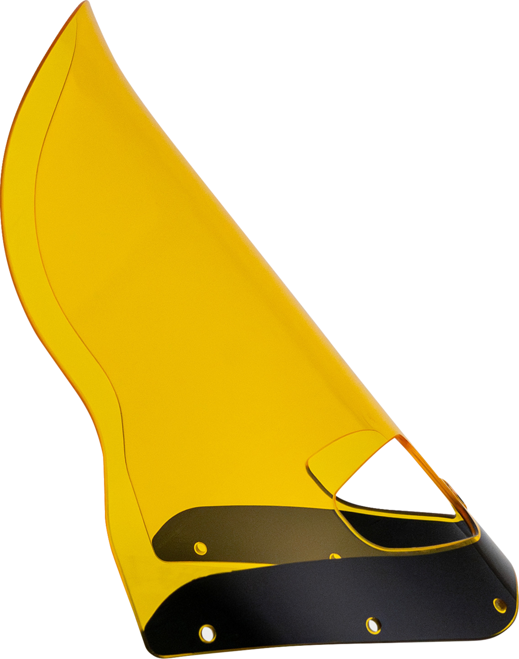Klock Werks Kolor Flare Windshield for Road Warrior Fairing - Yellow