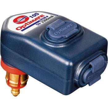 Optimate O-105V2 Dual Output USB 3.3 Amp Charger BMW Triumph Ducati Harley