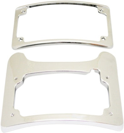 Custom Dynamics CD-TS-ELIM Chrome Turn Signal Eliminator Kit 97-19 FLH/T Touring
