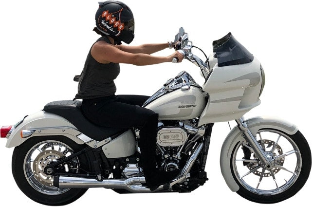 Klock Werks Wrapper Hugger Series Front Fender w/ Mounting Blocks 18-19 Softail
