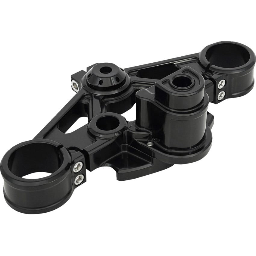 Arlen Ness 130-014 Black Top Triple Tree Harley-Davidson Road Glide