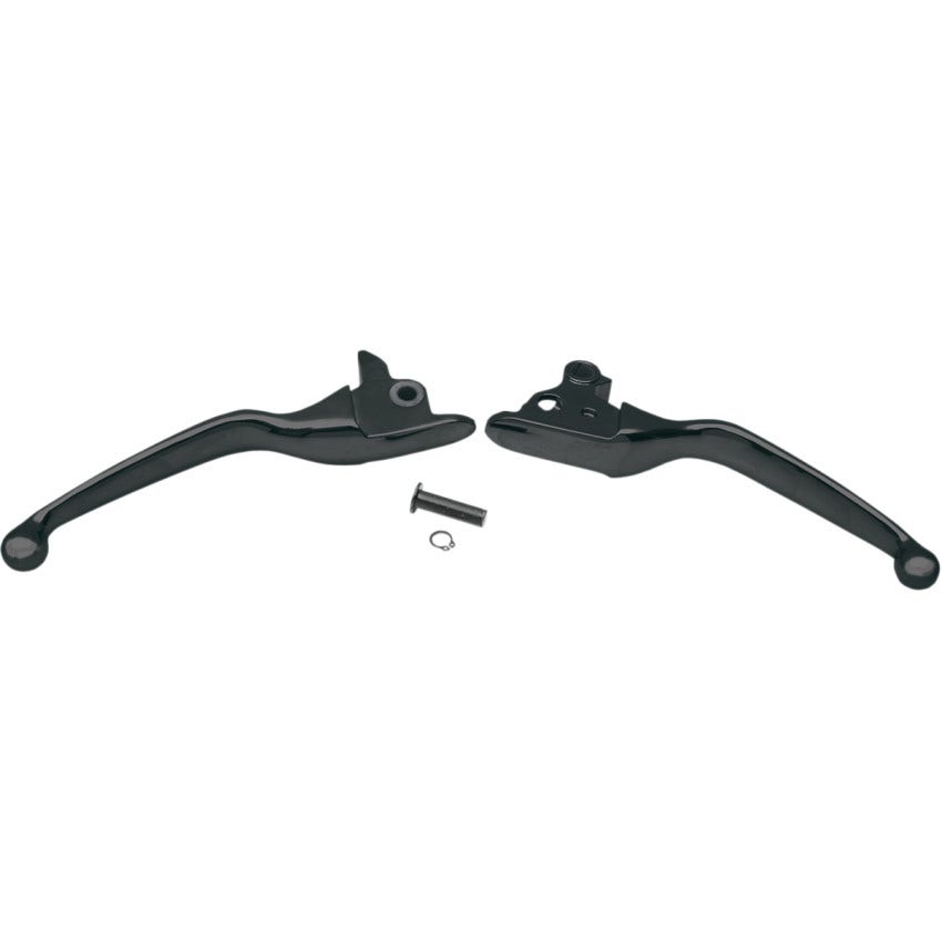 Drag Specialties Wide Blade Lever Set for Harley 08-16 Touring Models