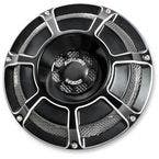 Arlen Ness Beveled Black Horn w/ Cover For Harley FLHT/C 2008-2014