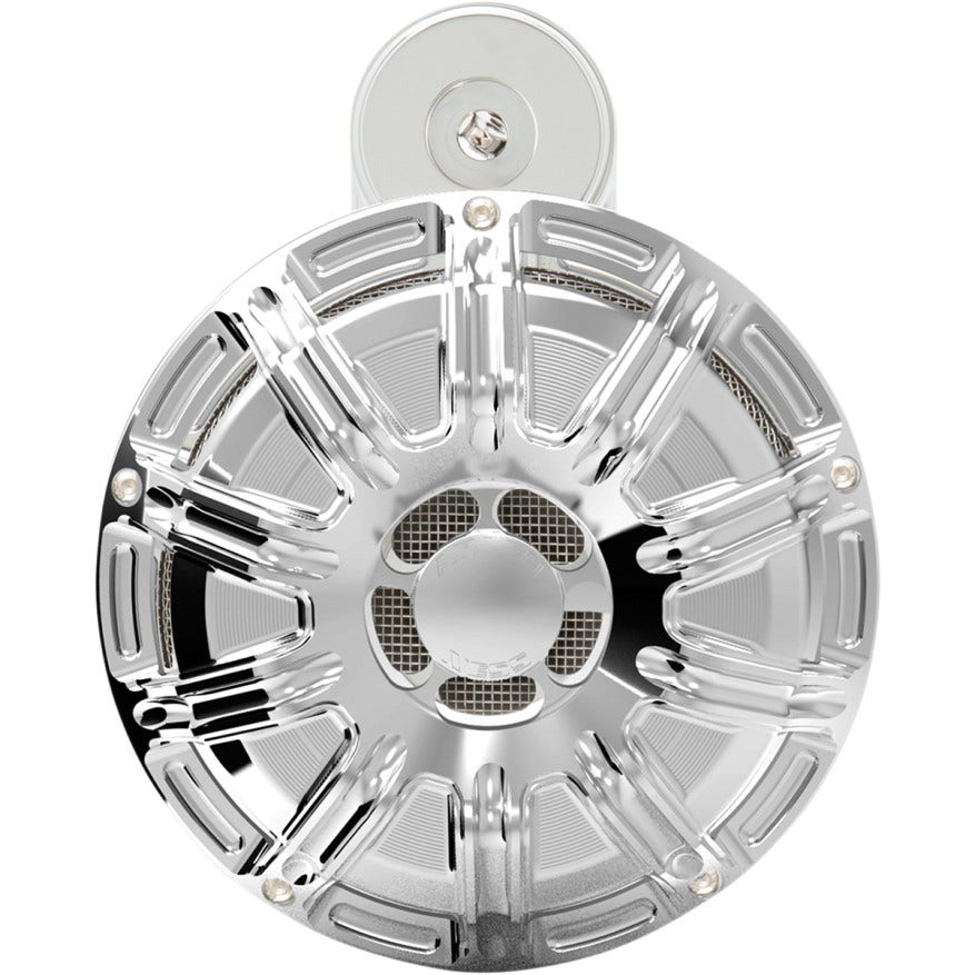 Arlen Ness 10 Gauge Chrome 110db Horn for Harley or Metric Custom Applications