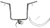 FBI Flat Top Plug n Play EZ 1-1/4" Handlebar Kit Harley 14-15 FLH/T