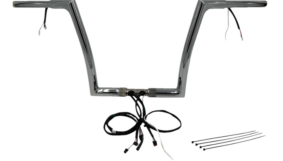 FBI Flat Top Plug n Play EZ 1-1/4" Handlebar Kit Harley 15 FLTRX/S