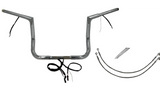 FBI Flat Top Plug n Play EZ 1-1/4" Handlebar Kit Harley 16-20 FLH/T
