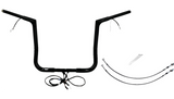 FBI Flat Top Plug n Play EZ 1-1/4" Handlebar Kit Harley 16-20 FLH/T