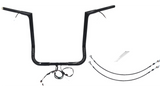 FBI Flat Top Plug n Play EZ 1-1/4" Handlebar Kit Harley 16-20 FLH/T