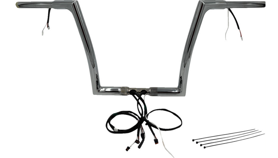 FBI Flat Top Plug n Play EZ 1-1/4" Handlebar Kit Harley 16-23 FLTRX/S