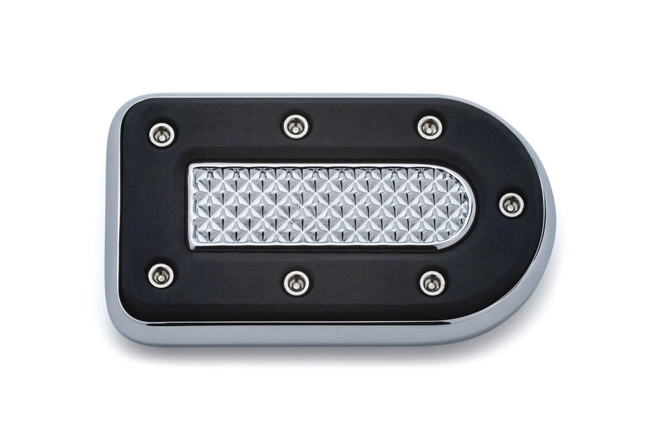 Kuryakyn Heavy Industry Chrome FX Brake Pedal Pad for Harley Softail Dyna XL 7037