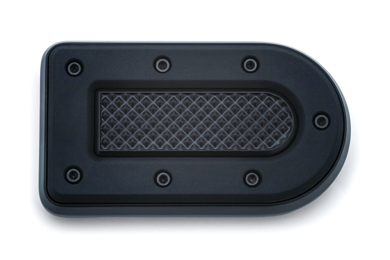 Kuryakyn Heavy Industry Black FL Brake Pedal Pad for Harley Models 7040