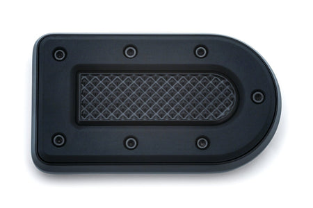 Kuryakyn Heavy Industry Black FL Brake Pedal Pad for Harley Models 7040