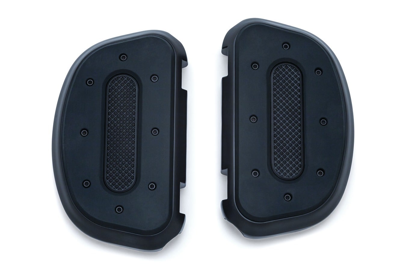 Kuryakyn Black Passenger Rear Heavy Industry Floorboards Boards Harley FLH FLST FLD